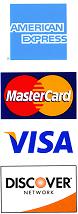 All Major Credit Cards Accepted